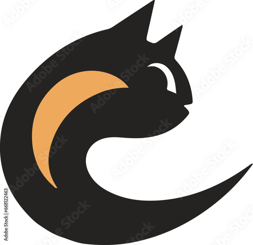 Cat logo icon