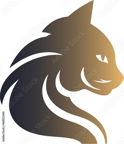 Cat logo icon