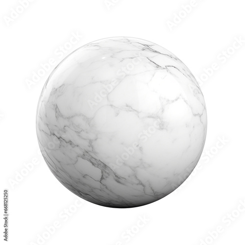 3D Marble ball clip art