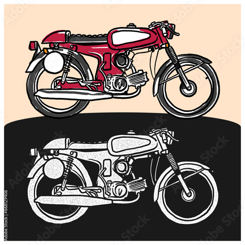 Classic Motorcycle 02