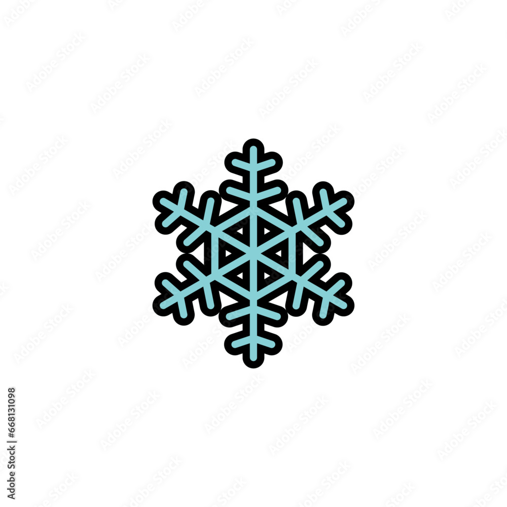 Snow icon vector Snow icon vector