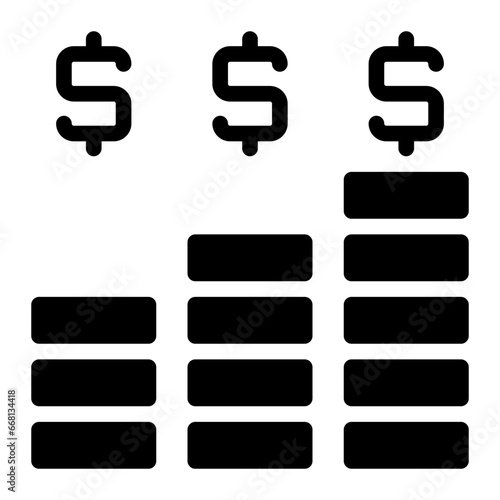 income glyph icon