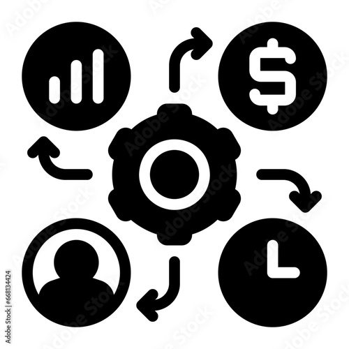impact glyph icon