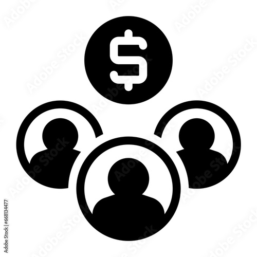profits glyph icon