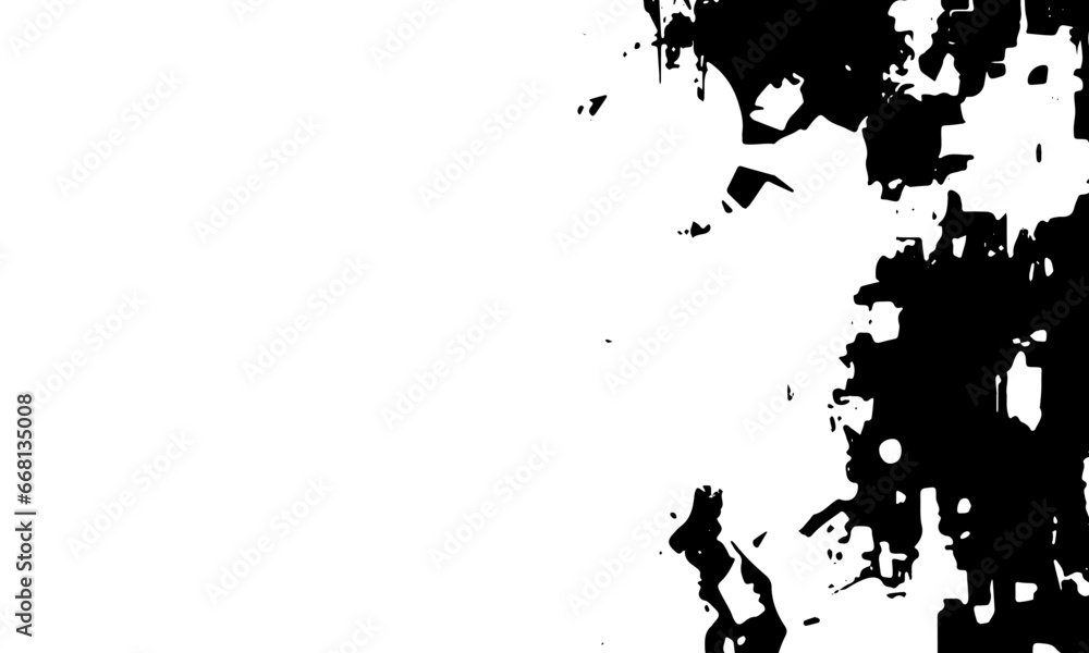 Fototapeta premium Abstract shapes, spots. Grunge texture. Vector background