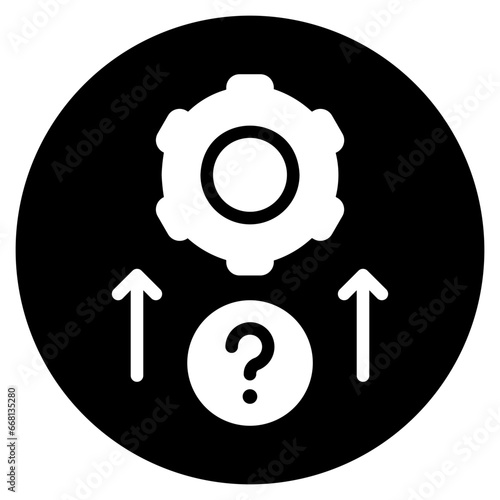 Cause glyph icon