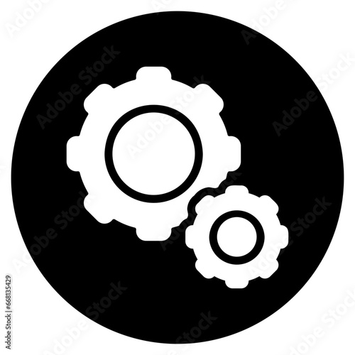 processing glyph icon