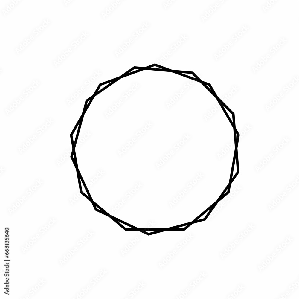 Angled abstract polygonal illustration design. Polygon abstract frame design. Angled abstract polygonal illustration design. Polygon abstract frame design.