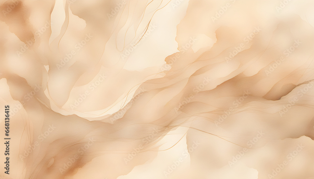Beige fabric-like background illustration generated by AI