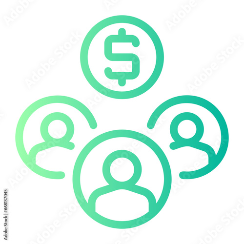 profits gradient icon