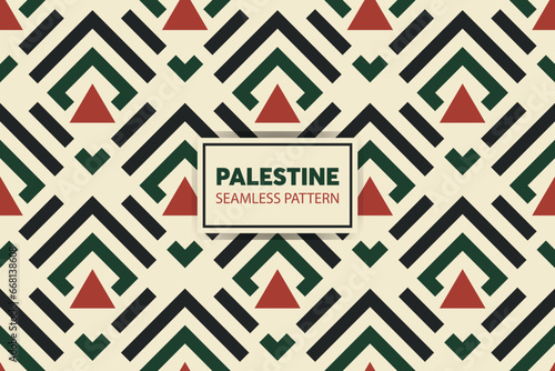 Palestinian embroidery pattern background. Great for presentations and slides. vector file.