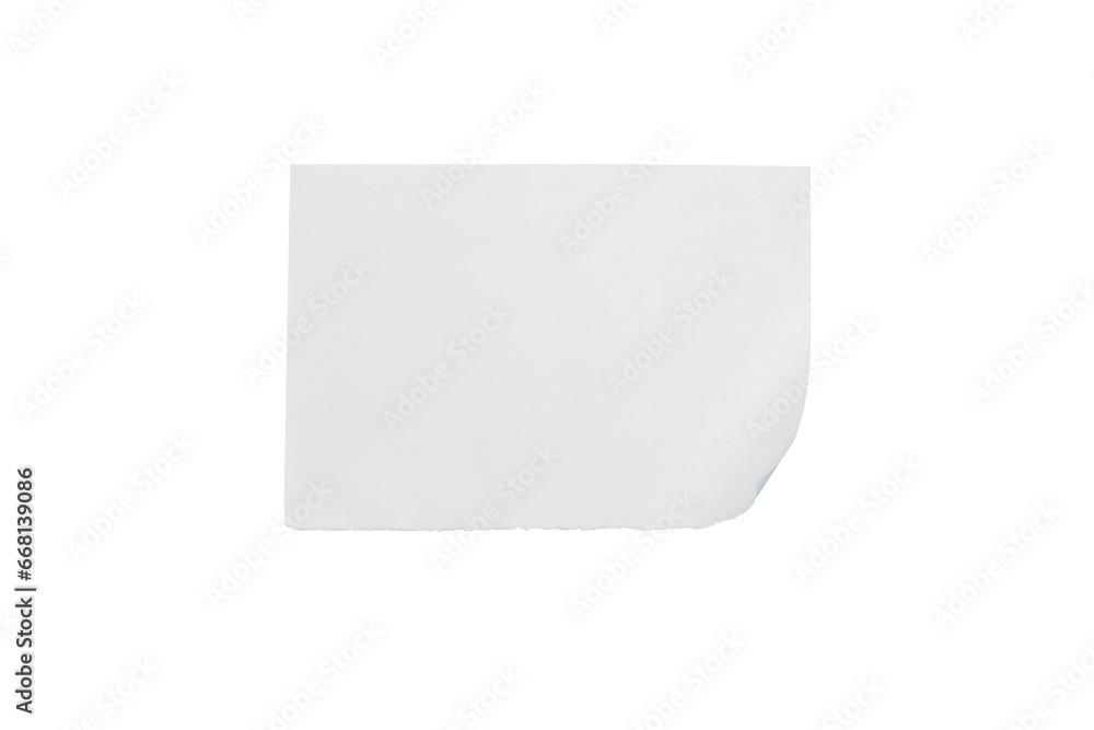 torn paper isolated on white background, Clipping path torn paper isolated on white background, Clipping path