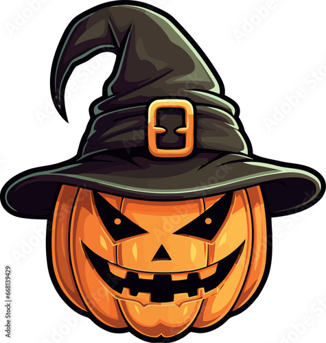 notte di Halloween, zucche, fantasmi e corvi 09