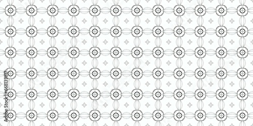 Seamless Repeatable Abstract Geometric Pattern