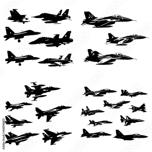 airplane, plane, aircraft, jet, travel, sky, silhouette, aero plane, air, transportation, transport, vector, flying, airport, flight, fly, aviation, military, landing, business, illustration, airliner