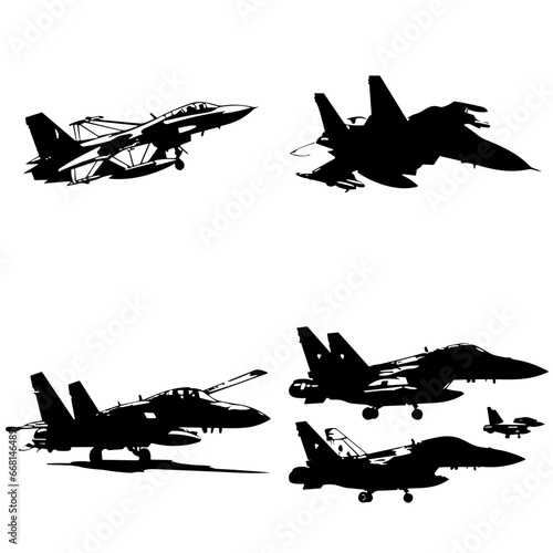 airplane, plane, aircraft, jet, travel, sky, silhouette, aero plane, air, transportation, transport, vector, flying, airport, flight, fly, aviation, military, landing, business, illustration, airliner
