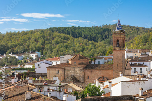 Fuenteheridos, a small town in the Sierra de Aracena, in the northern part of the province of Huelva