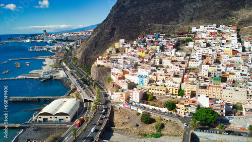 Above the Beauty: Aerial Views of Valleseco, Tenerife photo