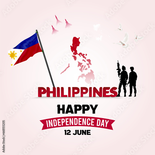 Philippines Independence Day social media post and web banner