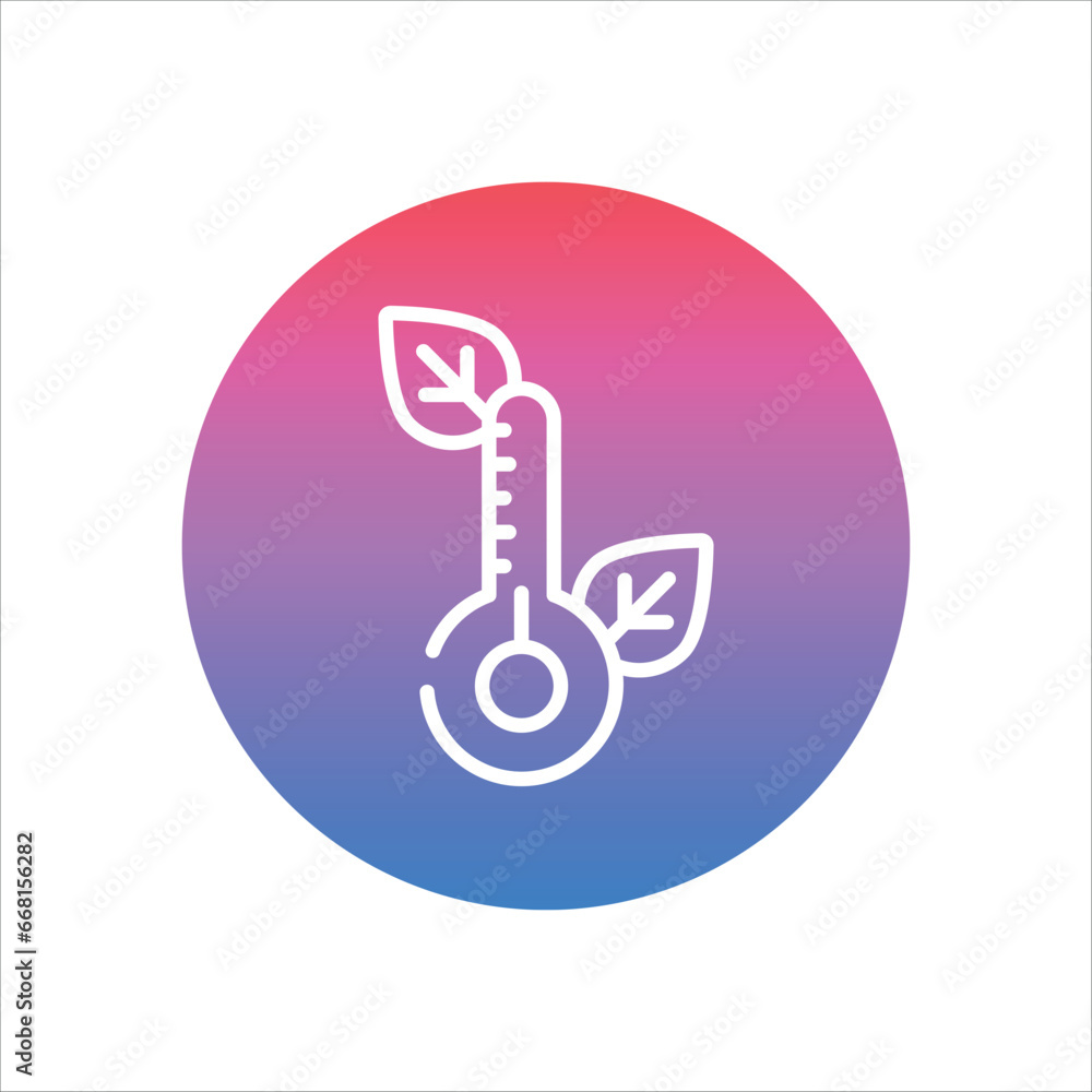 temperature icon vector stock illustration temperature icon vector stock illustration