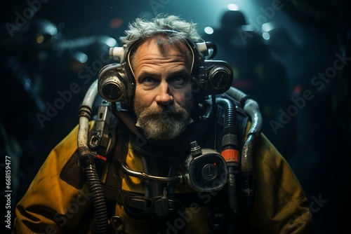 Deep Sea Discovery Oceanographer's Exploration © rzrstudio