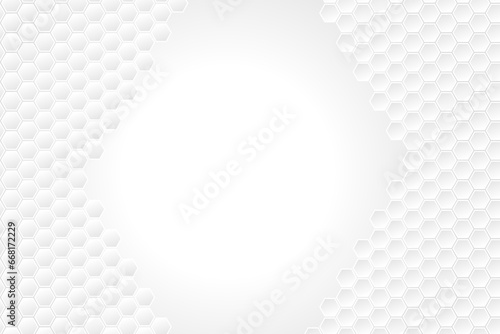 Vector abstract geometric white and gray color background vector illustration