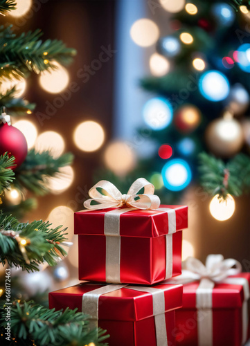 Photo of the Christmas box and Christmas tree  © Alchemysteria