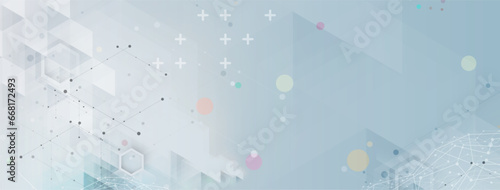 Technology abstract futuristic background for internet business. Big data concept.
