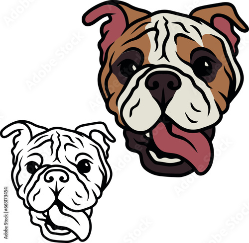 Bulldog clipart