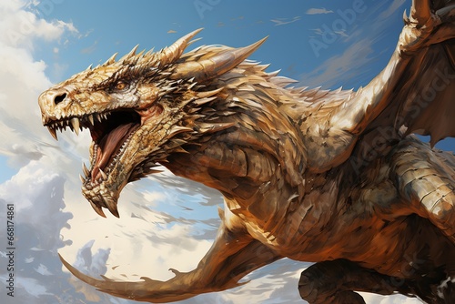 head of a dragon
