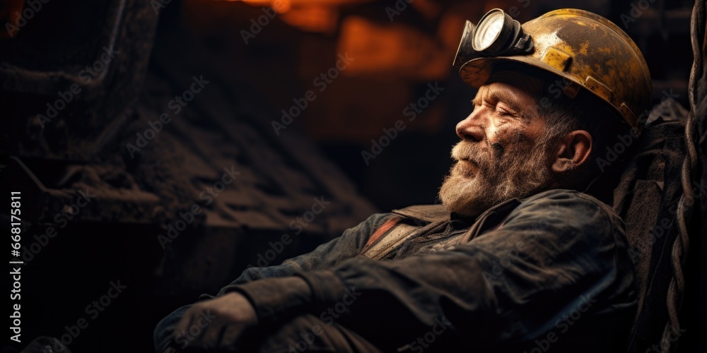 A picture of a man with a beard wearing a hard hat. This image can be used to represent construction, engineering, or other professional industries. A picture of a man with a beard wearing a hard hat. This image can be used to represent construction, engineering, or other professional industries.