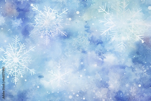 Frosting snow background winter time card poster