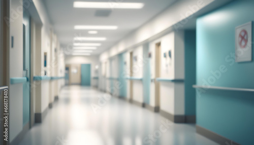 corridor in the hospital © PhotoPhreak