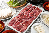 raw beef meat, 부채살