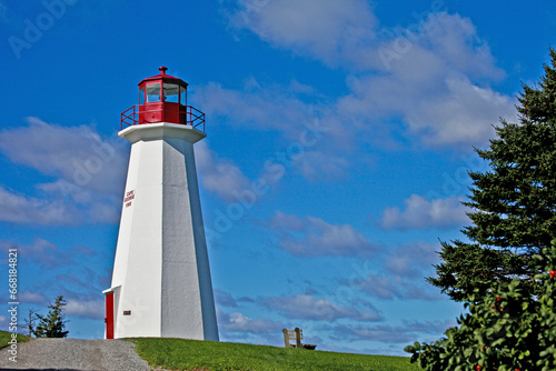 Cape George Lighthouse in Nova Scotia