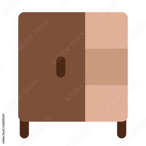 Closet flat icon