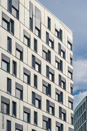 Moderne Architektur mit Wohnungen in Oslo, Norwegen