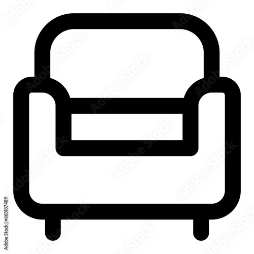 Sofa line icon