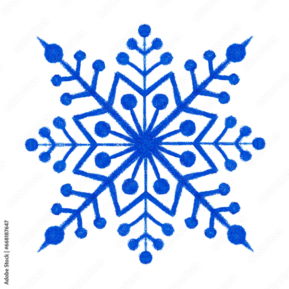 Hand drawn snow flake, hand made art with crayon. Abstract geometric snowflake shape. Png clipart isolated on transparent background Hand drawn snow flake, hand made art with crayon. Abstract geometric snowflake shape. Png clipart isolated on transparent background