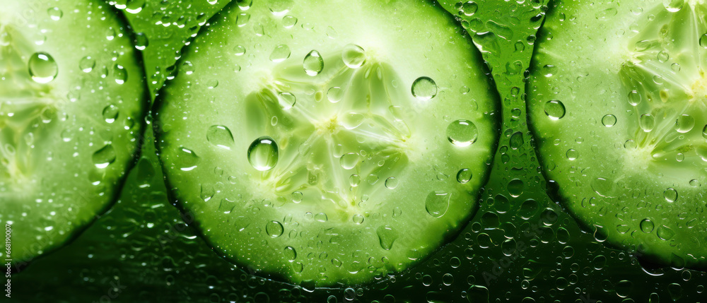 Close-up of a cucumber surface. Close-up of a cucumber surface.