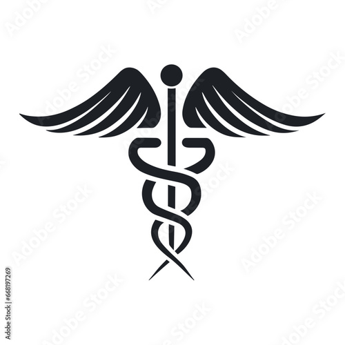 caduceus, medical, symbol,