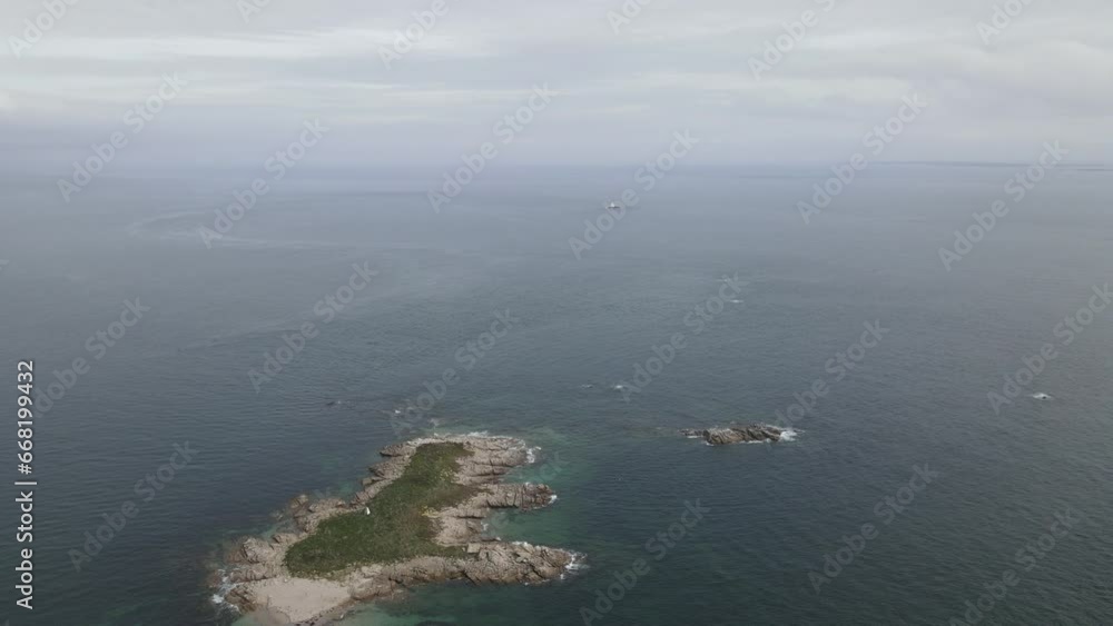 Côte sauvage Presqu'ile de Quiberon Morbihan France Côte sauvage Presqu'ile de Quiberon Morbihan France