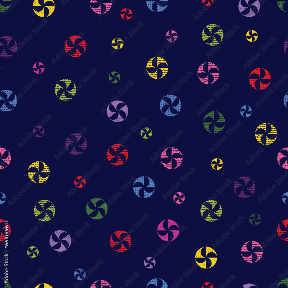 turbine fan machine rotation rough seamless pattern vector turbine fan machine rotation rough seamless pattern vector