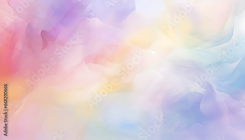 Pastel abstract watercolor background. Liquify pastel backdrop. Digital paper art. 