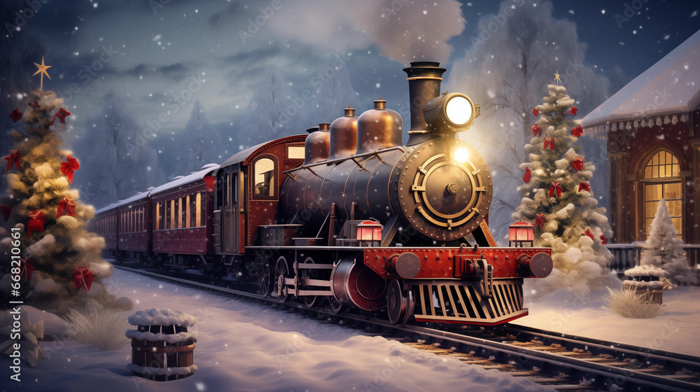 Christmas Steam Train Christmas Steam Train