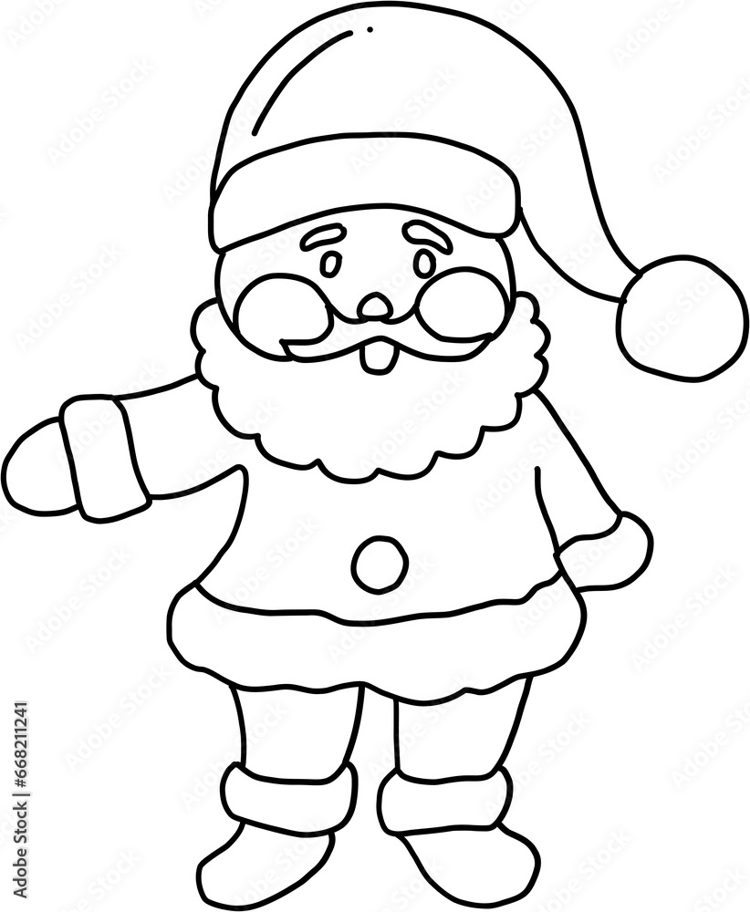 doodle freehand sketch drawing of snowman. doodle freehand sketch drawing of snowman.