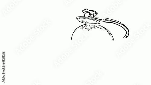 the whiteboard animation video of apple