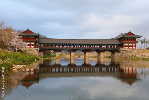 Gyeongju tourist attraction - Woljeong Bridge photo