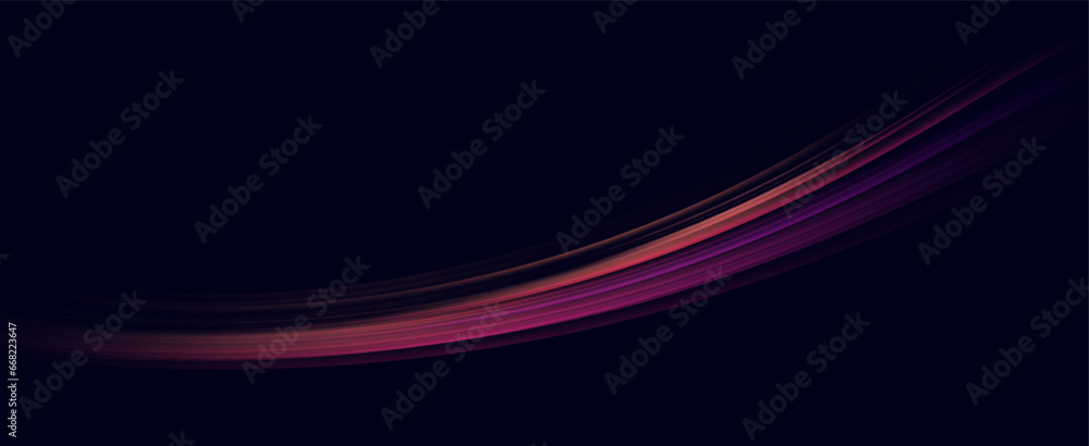 Futuristic neon lines.Wavy lines of light.Speed lines. Futuristic neon lines.Wavy lines of light.Speed lines.