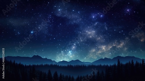 Stunning cosmic background for creative endeavors © RizArt